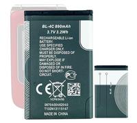 Aousavo Batterie de rechange BL-4C compatible avec téléphone portable Olympia Style View, Style Plus, Luna, Primus seniors