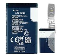 Aousavo Batterie de rechange BL-5C compatible avec Nokia 6230 6330 6263 6267 BRONDI MAGNUM 4 AMICO RADIO AMICO SEMPLICE DUKE S,Doro primo 405,Doro primo 215,Amico Elegant 2,RCB01P02,Fritz! Fon C6 A051