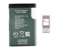 Aousavo Batterie de rechange BL-6C compatible avec Nokia 3230, 3650, 6260, 6600, 6670, 7610, E70, N-Gage QD, N70, N71, N90