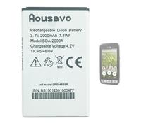 Aousavo BDA-2000A Batterie de Rechange Compatible avec Doro 8028,Doro 8030,Doro 8031, DSB-0010,Doro Liberto 8028,Doro Liberto 8030,Doro Liberto 8031,Doro Liberto 822, Doro Liberto 825, Doro 824 EP310