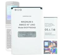 Aousavo BIGFP800AD Batterie de rechange compatible avec BRONDI Magnum 3/Amico N.1/Amico N UNO BL-11AT (non compatible avec BIGFP800AC)