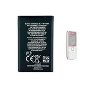 Aousavo BL-5CB Batterie de rechange compatible avec Nokia 105 (2019), Nokia 1616, Nokia 1800 E60 3600 3660, Nokia C1-01, C1-02, X2-05, 1616, 1800, 100, 101, 105, 106, 109 Couleur : noir
