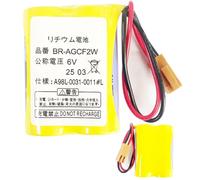 Aousavo BR-AGCF2W (6 V) BR-AGCF2W Batterie de rechange compatible avec [GE] A06B-0177-D106, A06B0177D106, A98L-0031-0011#L, amplificateur Beta iSV, amplificateur Beta SVU, Fanuc A00 6 ordinateurs