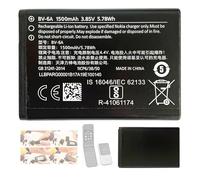 Aousavo BV-6A Batterie de rechange BV-6A compatible avec Nokia 8110 4G (2017) / 2720 FLIP / 3060 / C5-03