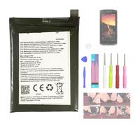 Aousavo COM4BAT100 Batterie de rechange compatible avec Crosscall Core M4, Core M4 Go avec kit de rechange