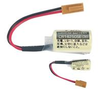 Aousavo CR14250SE(3V) Batterie de Rechange CR14250SE Compatible avec Sanyo/FDK CR14250SE CR-1/2 AA Lithium avec Brown Plug