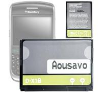 Aousavo D-X1 Batterie de rechange compatible avec BlackBerry Curve 8900 9630 Storm 2 9500 9520 9550 D-X1 BAT-17720-002