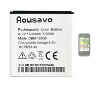 Aousavo DBM-1500B Batterie de Rechange Compatible avec Doro 6778,Doro Liberto 820 Mini