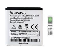 Aousavo Doro Phone Easy 615 680 682 Batterie de Rechange Compatible avec Doro 615,Doro 680,Doro 682