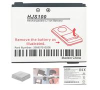 Aousavo HJS-100 Batterie de rechange compatible avec Becker HJS100, HJS-100, Map Pilot, Mercedes Benz Map Pilot, VW Map Pilot, remplace Becker 338937010208 Mercedes Benz Map Pilot, C260 GLK300