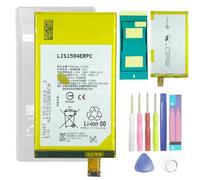 Aousavo LIS1594ERPC Batterie de rechange compatible avec Sony Xperia Z5 Compact E5803 E5823 S50 SO-02H Xperia Z5C avec kit de rechange gratuit