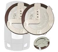 Aousavo Lot de 2 batteries de rechange VL2020 105 degrés compatibles avec BMW X3 X5 X7 Z4 Series E96 E46 E53 E60 E63 E90 E96 Mini Car Remote Connect Keys etc.