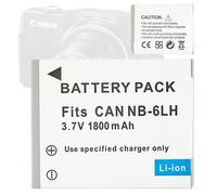 Aousavo NB-6L NB-6LH Batterie de rechange compatible avec Canon Powershot SX710, SX700 HS, S95, SX280 HS, SX540 HS, S120, SX520 HS, SX600 HS, SX610 HS, SX520 HS
