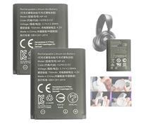 Aousavo NP-45 Lot de 2 batteries de rechange NP-45 compatibles avec SteelSeries Arctis Nova Pro, 61527, sans fil, multi-système Bluetooth, casque de jeu 82-2-7136898, 700 mAh NP-45