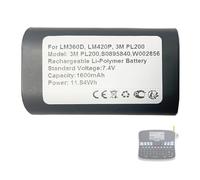 Aousavo S0895840, W002856,PL200 Batterie de Rechange Compatible avec Les imprimantes DYMO LabelManager 360D, 420P, Rhino 4200, 5200, LM360D, LM420P, PL200