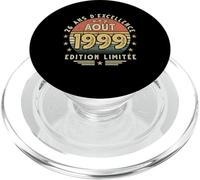 Août 1999 Cadeau Anniversaire Août 1999 26 Ans Homme PopSockets PopGrip pour MagSafe