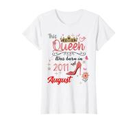 Août 2011 Anniversaire This Queen Was Born In August 2011 T-Shirt