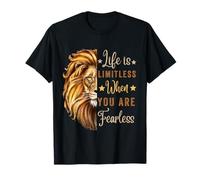 Août Anniversaire Zodiac Lion Saison Lion Motivation Hommes Femmes T-Shirt