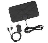Aoutecen Antenne à gain élevé de 25 DBI, Haute résolution Maximum 980 miles Lecture HDTV Bonne compatibilité Antenne TV Numérique avec Amplificateur pour la Réception du Signal de télévision