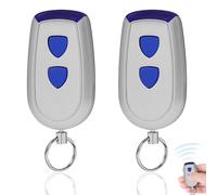 AOUZOVLI 2 PCS Telecommande Universelle Portail Telecommande Porte De Garage 433mhz Telecommande Porte De Garage Compatible Avec EA433 2KS EA433 4KS RCU433-2 RCU433-4 T433-4 EA433-4 EA433 2KM MICRO