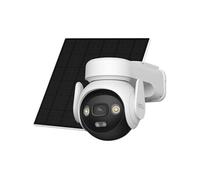 Kit Caméra connectée 4G AOV PT 5MP Extérieure avec panneau solaire Blanc IMOU