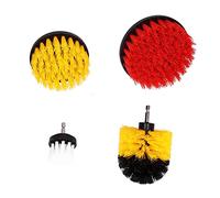 Aoveew 4PCS Kit de 4 brosses de Forage 4 en 1 pour Un Nettoyage en Profondeur, idéal pour Les Tapis, Les piscines, Les Voitures et Les Cuisines kit de brosses de Forage