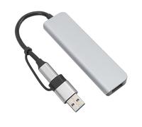 Aoveew 5 in 1 Type C Hub Multifunctional USB C Docking Station with 3 Port USB3.0 for All Your Devices