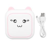 Aoveew Mini imprimante Portable sans Encre pour des Impressions Rapides et claires pour l'apprentissage et l'utilisation (Pink)