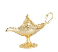 AOVNA Aladdin Lampe Vintage Lampe Aladdin Lampe Classique Vœux Décoration Vintage Métal Magic Genie Light