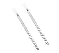 AOVNA Lot de 2 aiguilles de sculpture de poterie en argile à sept fils - Brosse de texture en fil de plume - Aiguille de détail pour sculpture et modélisation