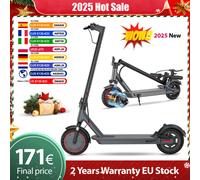 AOVOPRO LP10 double Absorption des chocs Scooter électrique 35 KM 10 pouces 35 KM/H vitesse supérieure régulateur de vitesse lumière LED trottinette électrique 8.5" Adults Escooter