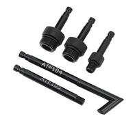 AOWINHIT 5 Adaptateurs de Remplissage D'huile de Transmission Automatique ATF 2 pour Transmission AISIN 09G 01J CVT, Noir,Outils à Main