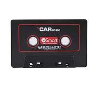 AOWINHIT Adaptateur de Cassette pour Lecteurs MP3 MP4 et CD, Son Clair de Haute qualité, Design Rétro pour Voitures, Matériau ABS 100% Neuf