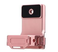 AOWINHIT Base Magnétique pour Caméra d'action Pocket 3, Support Adaptateur D'extension Robuste en Alliage D'aluminium pour la stabilité du Tournage, avec Dragonne, 1 unité (Noire)