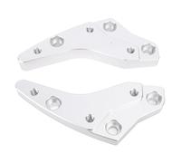 AOWINHIT Bloc de Colonne Montante du Guidon 18 Mm Raising 20 Mm Aluminium CNC en Arrière pour K1600B K1600GT K1600GTL GA Grand America