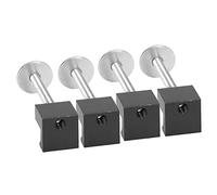 AOWINHIT Boîte à Outils de Camion Tie Tie Downs J Hook Clamps Heavy Duty Duty Aluminium Pas de Forage pour la Boîte à Outils de Ramassage