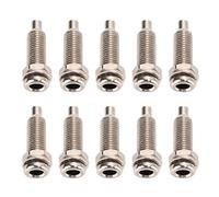 AOWINHIT Borne de Liaison M6 Taille d'écrou Laiton é | Matériau durable, compatibilité diamètre 4 mm, pour usage industriel