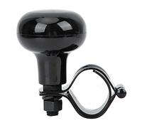 AOWINHIT Bouton Auxiliaire de Rehausseur de Boule de Volant Noir, Réduction du Rayon de Braquage, Universel pour Voiture
