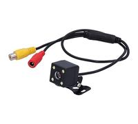 AOWINHIT Caméra de Recul HD avec Vision Nocturne à 4 LED pour Une Marche Arrière et Un Stationnement en Toute sécurité, Ajustement Universel pour Les Véhicules 12 V, Matériau ABS, monté sur Plaque