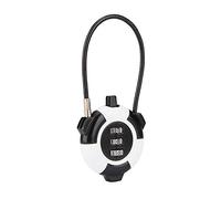 AOWINHIT Code Métal Mot de Passe Sécurité Coded Serrure Durable Portable pour Bagages Boîtes à Outils Noir 1pc