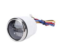 AOWINHIT Compteur Numérique Marin rétro-éclairé de 52 Mm pour Bateau, Niveau de Carburant, Pression D'huile, Température de L'eau pour Voitures, Camping-cars, Camions, Affichage Universel 3 en 1,