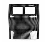 AOWINHIT Conception élégante de Décalque de Couverture de Ventilation à C.A. pour le Matériel Durable D'ABS D'amélioration Intérieure de Voiture (Couleur en fibre de carbone noire)