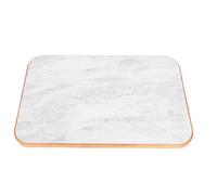 AOWINHIT Dessus de Table en Bois pour Camping-Car, 23,23 X 15,35 Pouces, Panneau de Bureau Rectangulaire en Bois Massif pour Bateau, Camping-Car, Remorque, Yacht, élégant (Grise)