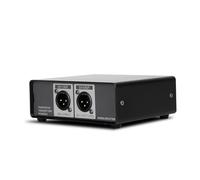 AOWINHIT DI Box Splitter Convertisseur de Signal actif polyvalent pour l'élimination du bruit Double alimentation pour l'enregistrement de studio Distributeur professionnel de boîte DI active pour les