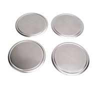 AOWINHIT Ensemble de 4 Couvercles de Grille de Haut-Parleur de Porte avec Protection Avancée et Finition par Galvanoplastie pour Sport L550 2020+ en Alliage D'aluminium
