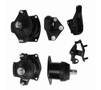 AOWINHIT Ensemble de Supports de Transmission de Moteur, 6 Pièces, Remplacement en Acier et Caoutchouc Durable pour 2003 - 2007