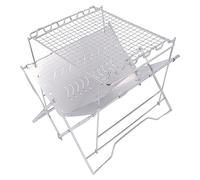 AOWINHIT Gril à Charbon de Bois, Base Stable et Durable avec Installation Facile pour Barbecue en Plein Air, Camping et Pique-nique