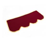 AOWINHIT Housse de Clavier Pleuche pour Piano électronique 61/88 Touches, Décorée de Franges, Protège des Rayures et de la Poussière, Matériau Souple, Convient aux Professeurs de Piano et aux (88 et