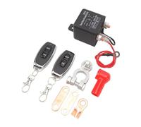 AOWINHIT Interrupteur de Déconnexion de Batterie à Distance 12 V 200 A | ABS Cuivre Argent, Voitures Camions Véhicules Agricoles, Compatible 12 V, Veille 5 MA, Contrôle 160 Pieds, Coupure de Courant