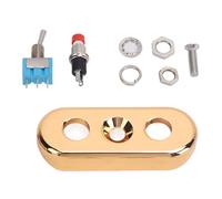 AOWINHIT Interrupteur de Guidon de Moteur, Réinitialisation Automatique, Arrêt et Démarrage, Klaxon, Levier de Lumière, pour ATV UTV Dirt Bike, Guidon de 1 (Interrupteur et à 2 niveaux)